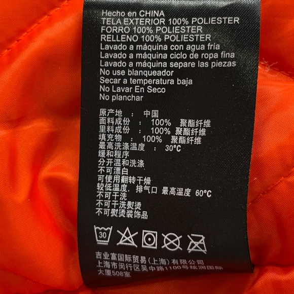 Vintage South Pole Bomber Jacket Mens L Large Green Coat Quilted Lined 90s Y2K - Picture 10 of 16